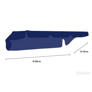 HAMMOCKTAK BLÅTT