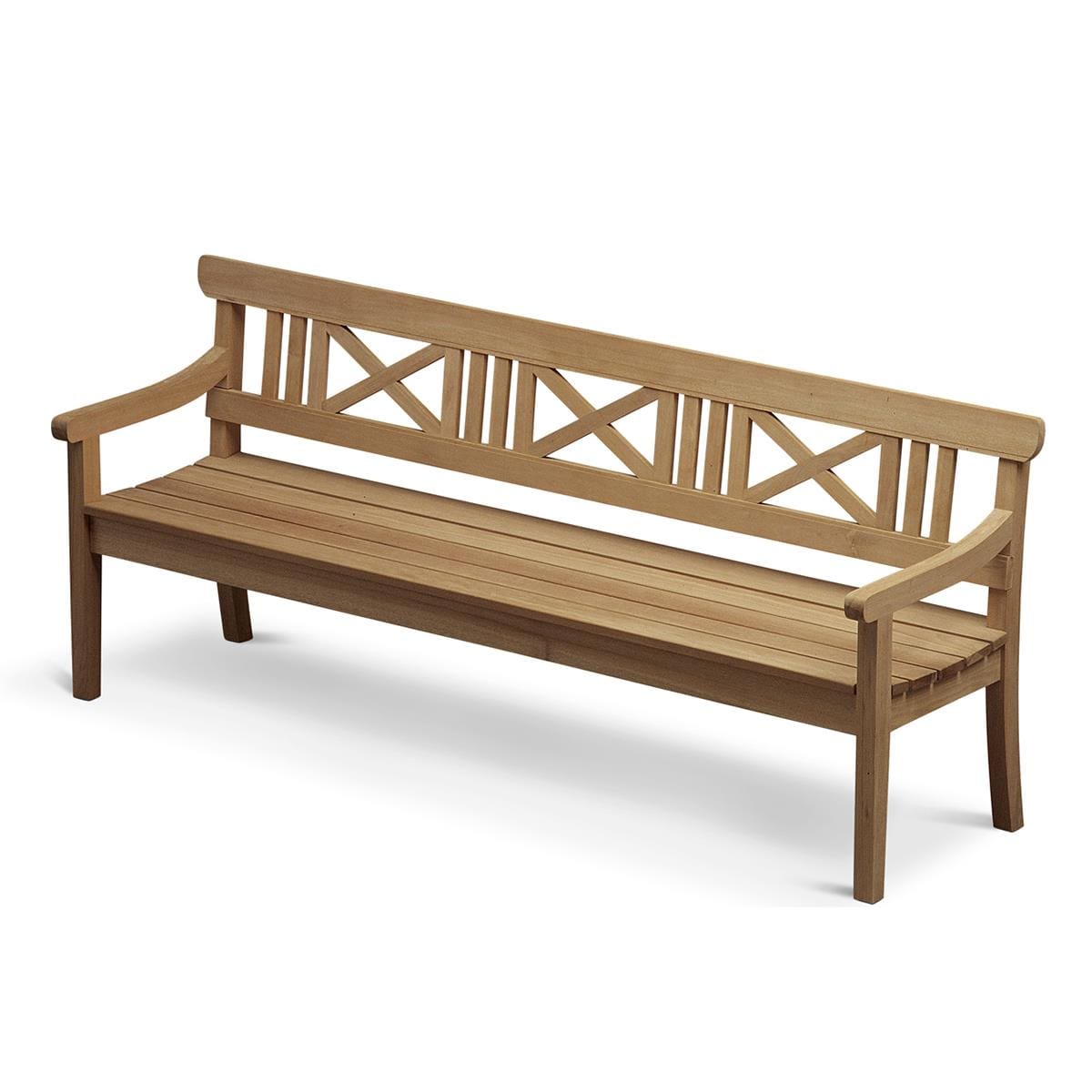 DRACHMANN BENCH 200 CM, SEAT HEIGHT 44 CM, TEAK FSC 100% - Image 2