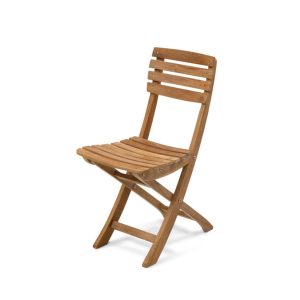 VENDIA CHAIR, SEAT HEIGHT 45 CM, TEAK FSC 100%, FOLDABLE