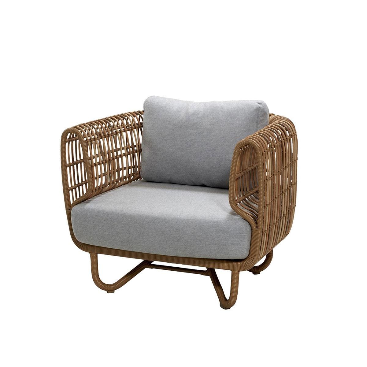 NEST LOUNGESTOL OUTDOOR NATURAL, CANE-LINE WEAVE - Image 2