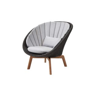 PEACOCK LOUNGECHAIR INKL PUTE NATTE