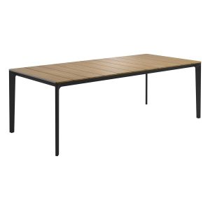 CARVER 220CM TABLE – TEAK TOP