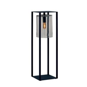 DOME MOVE 112CM – ALUMINIUM POWDERCOATED BLACK/SMOKE GLASS