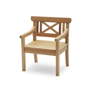 DRACHMANN CHAIR, SEAT HEIGHT 44 CM, TEAK FSC 100%