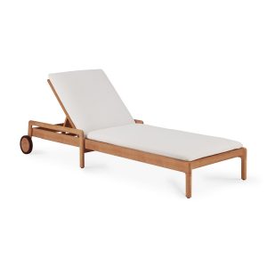 JACK ADJ. LOUNGER INKL PUTE OFF WHITE