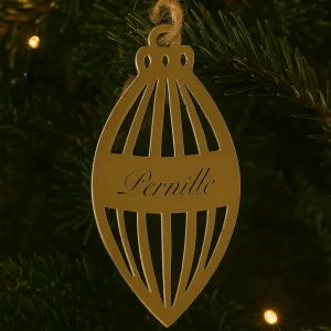 Juletrepynt - Oval #1