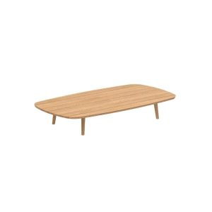 STYLETTO LOW DINING TABLE 220x120CM TEAK