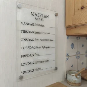 Matplan - 24,5×33 cm